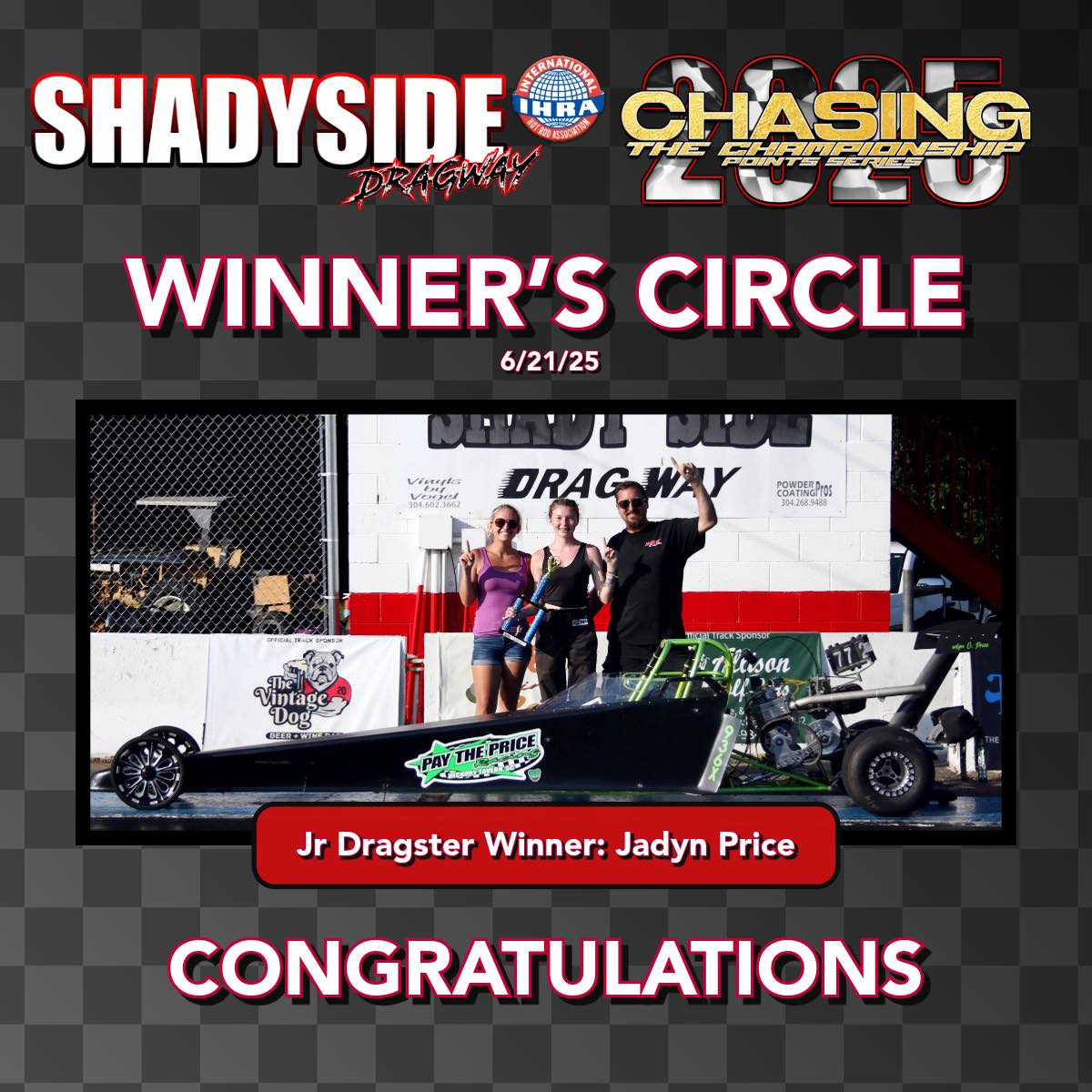 (Junior Dragster) Jadyn Price