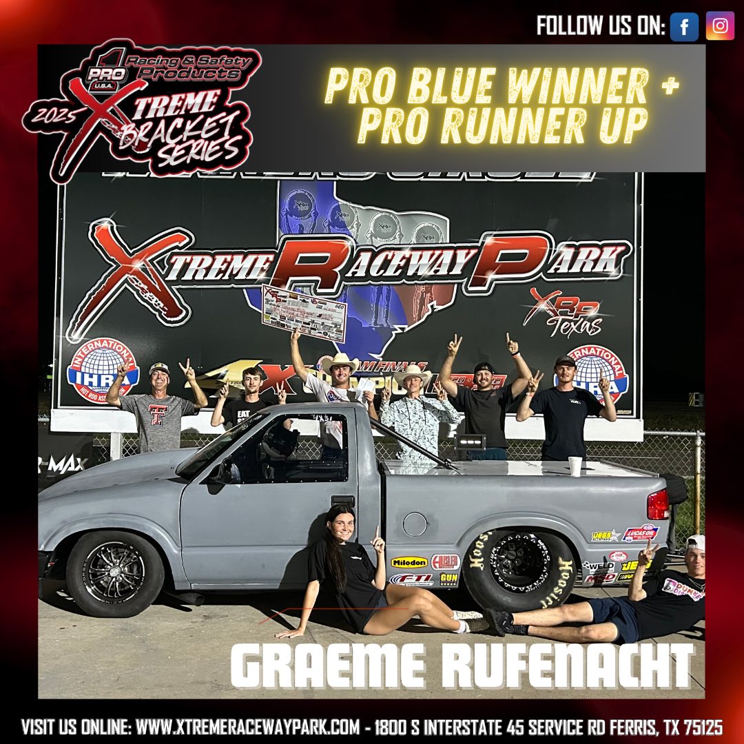 Pro Blue Winner & Pro Runner Up