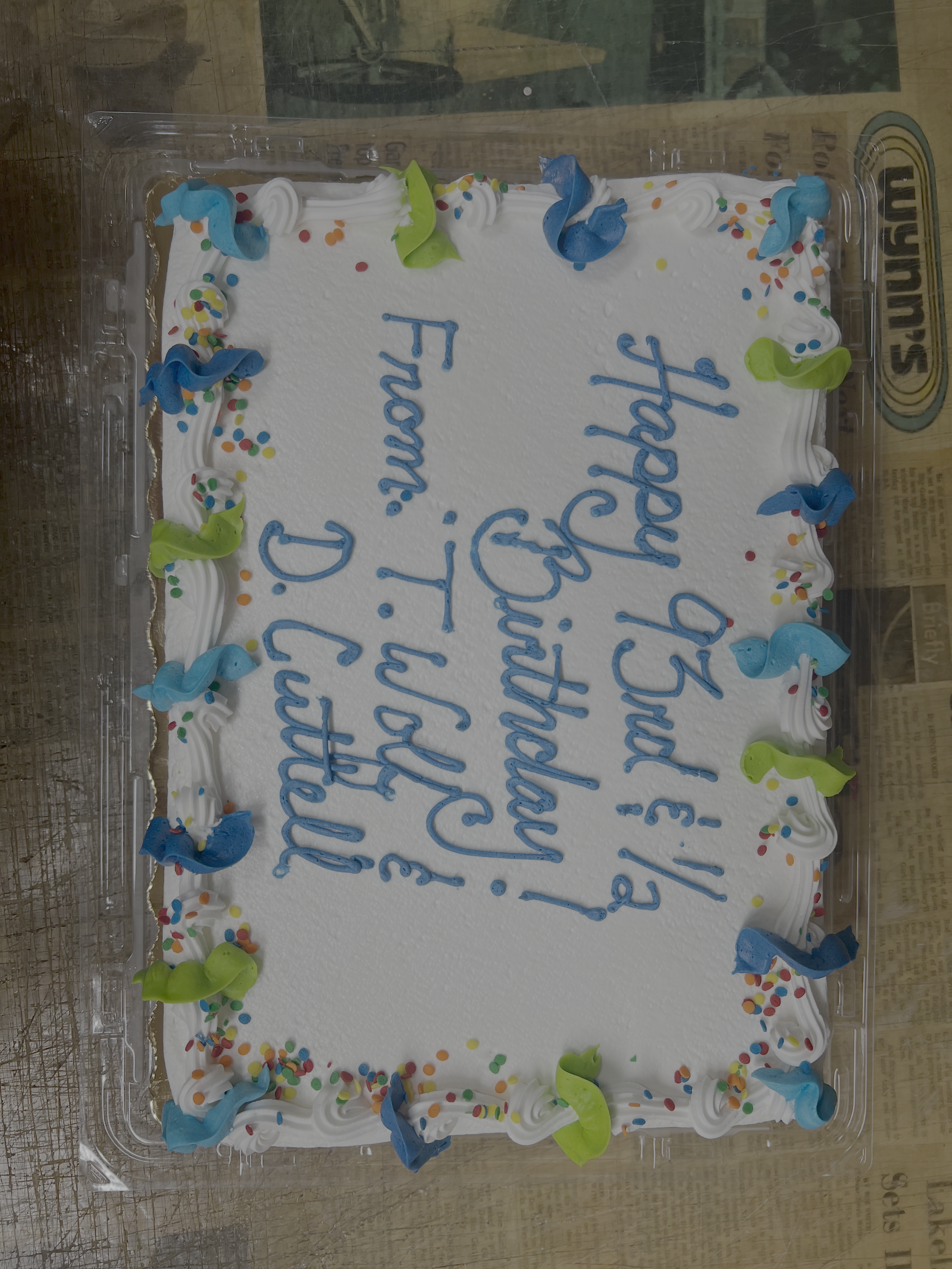 Garlit 93.5 Cake