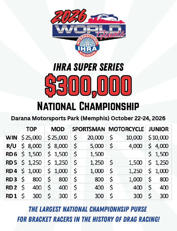 2026 Super Series Payout