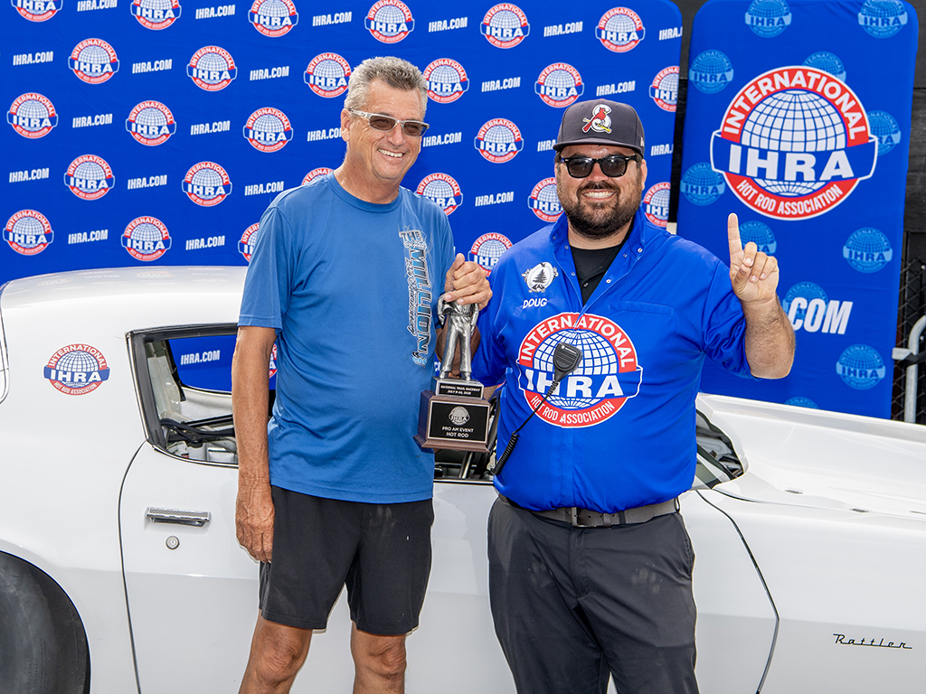 IHRA Outlaw Nitro Series 2025 Hebron 1 Hot Rod Winner HS