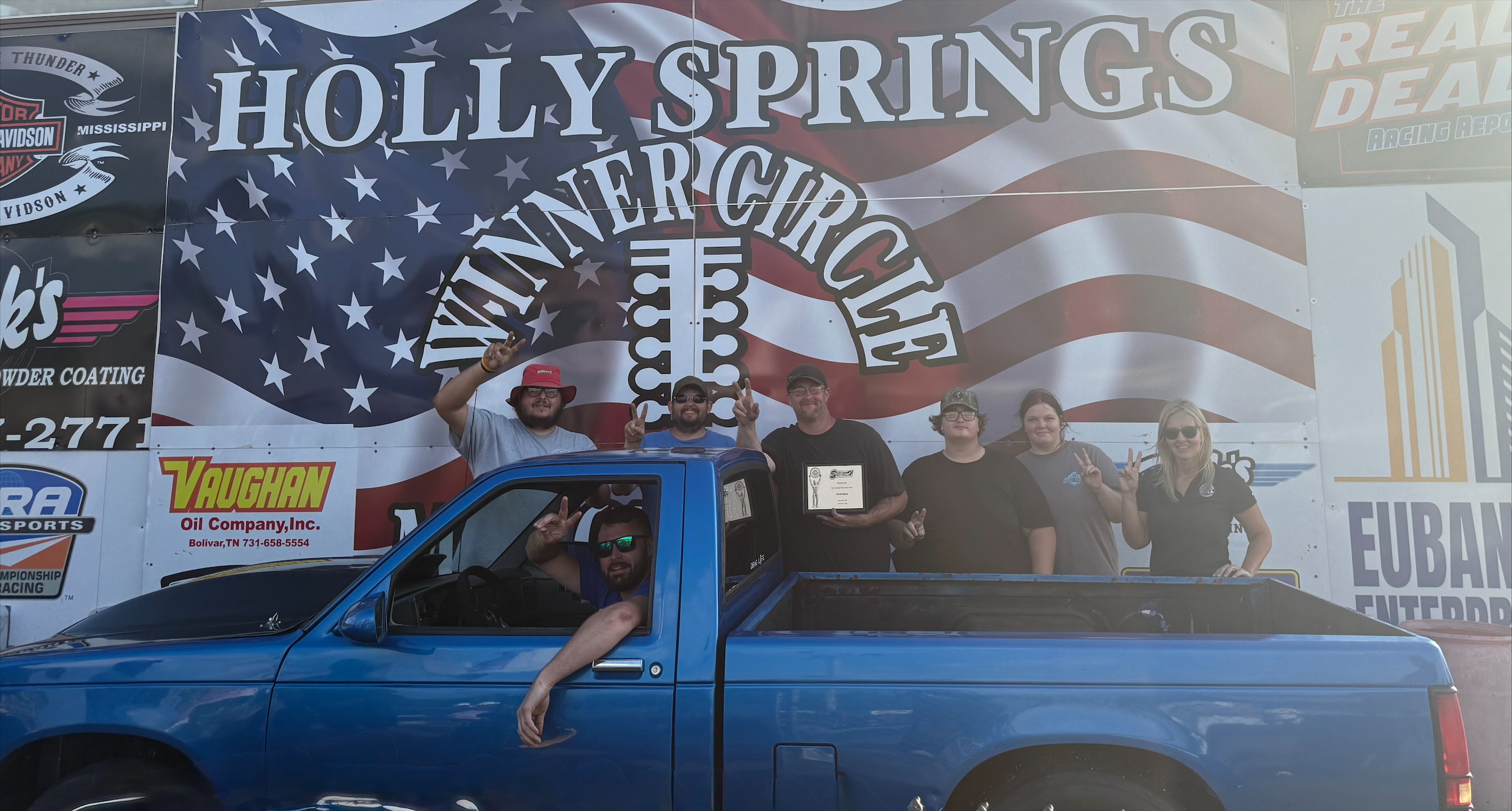 Tommy Jackson (blue truck) 