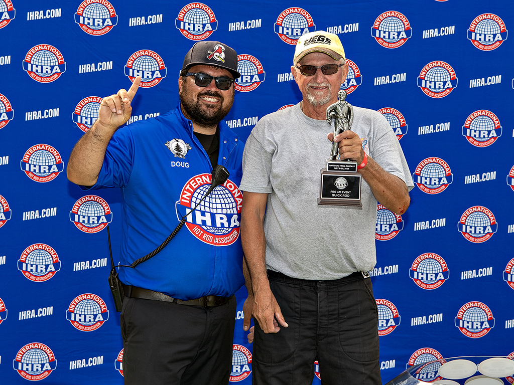 IHRA Outlaw Nitro Series 2025 Hebron 1 Quick Rod Winner HS