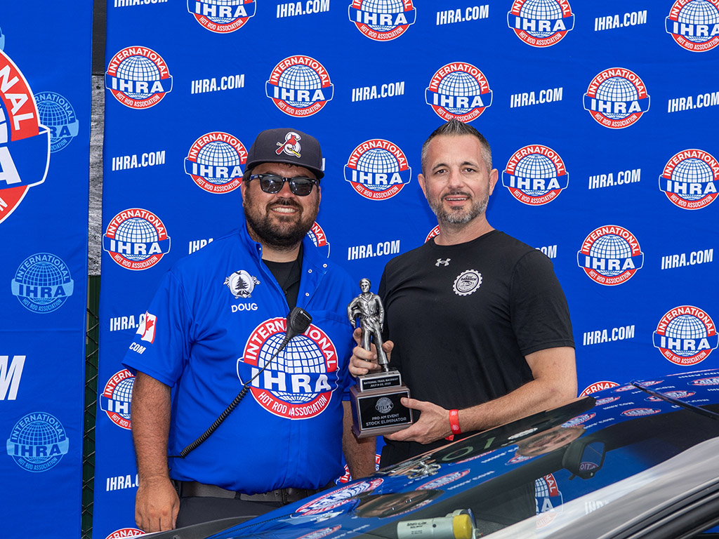 IHRA Outlaw Nitro Series 2025 Hebron 1 Stock Eliminator Winner HS