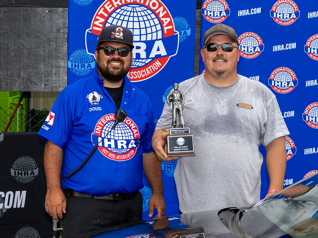 IHRA Outlaw Nitro Series 2025 Hebron 1 Super Stock Winner HS