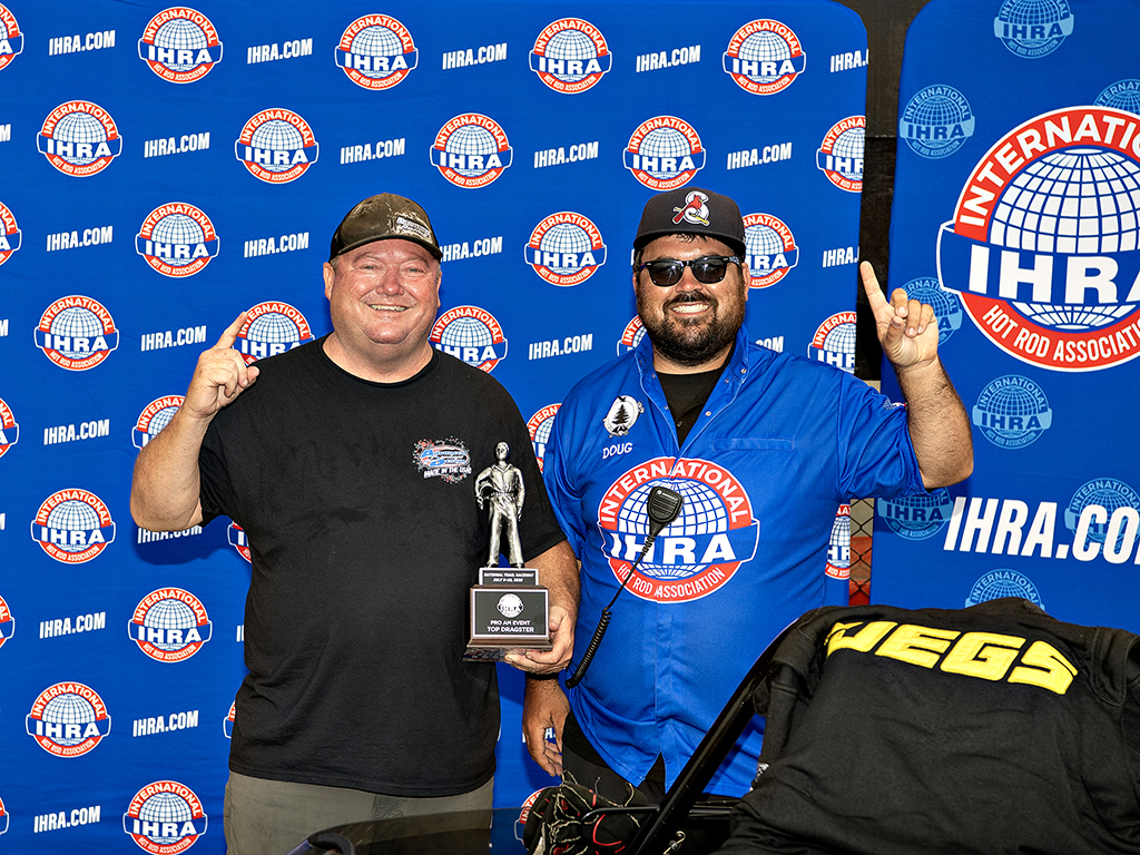 IHRA Outlaw Nitro Series 2025 Hebron 1 Top Dragster Winner HS